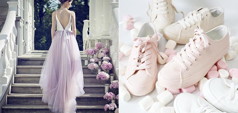 【Pastel Wedding】夏天大熱粉色波鞋