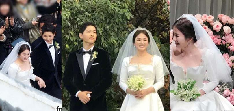 【雙宋結婚】宋慧喬長袖婚紗出自這個巨星品牌！