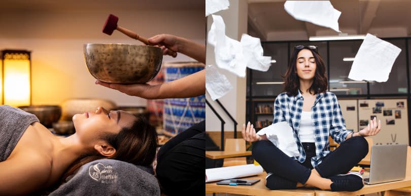 對抗壓力爆煲！都市人趕走負能量三招︰頌缽療法音頻舒壓