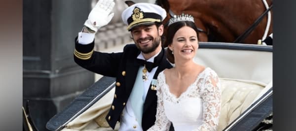 瑞典平民王妃的絕美婚紗