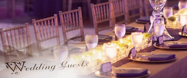 教你制定婚禮Guest list