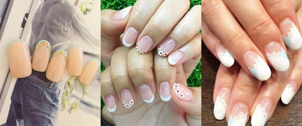 French Nail以外<BR>新娘都愛的美甲款式