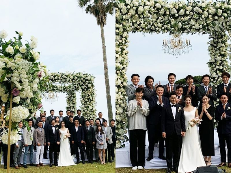 朱鎮模結婚娶醫界金泰希閔惠妍韓國辦婚禮